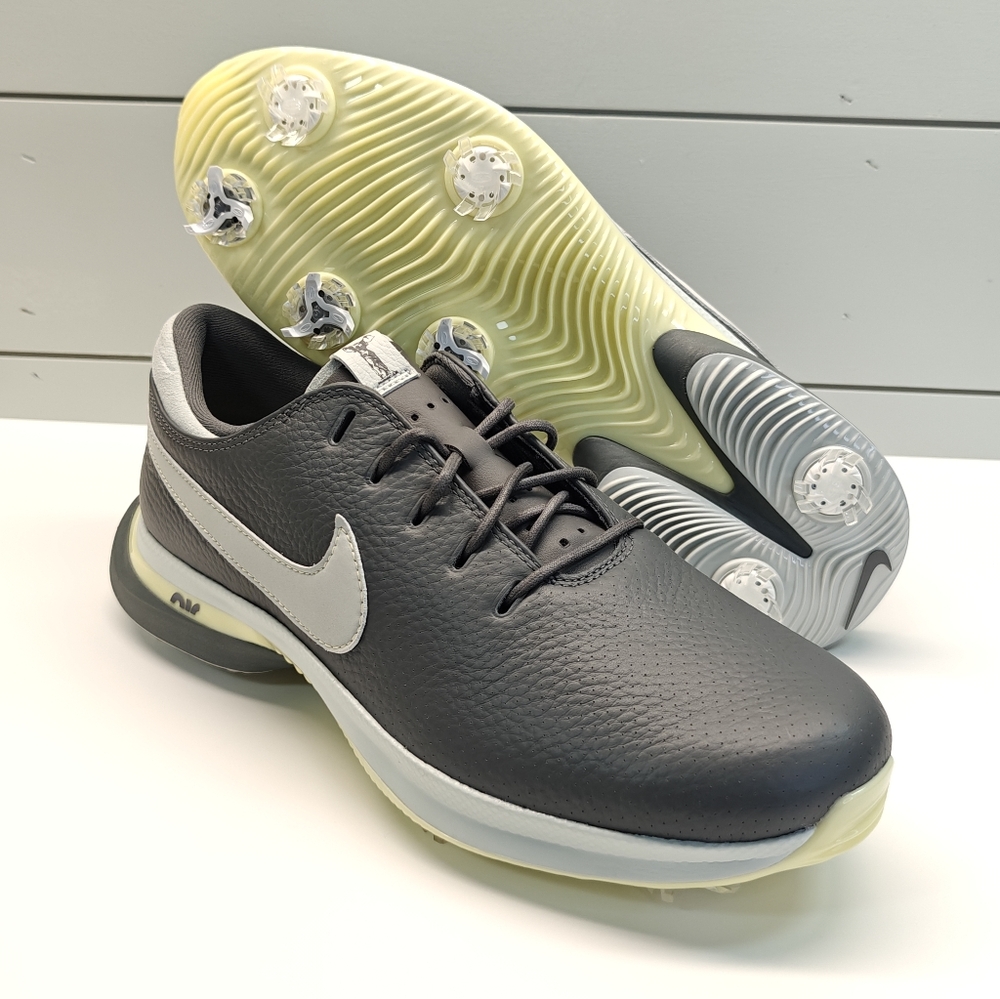 Nike Air Zoom Victory Tour 3 Iron Grey Light Silver Golf leather shoe Men's 10.5